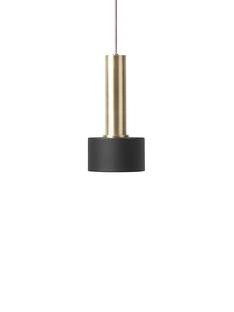 Collect Lighting, High, Brass, Disc, Black