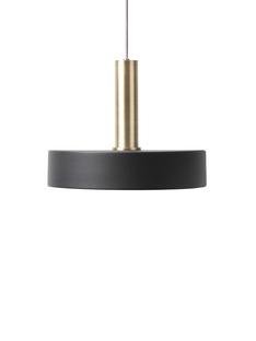 Collect Lighting, High, Brass, Record, Black