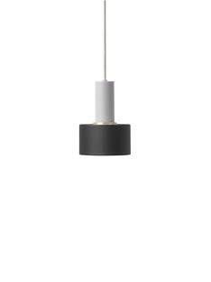 Collect Lighting, Low, Light grey, Disc, Black