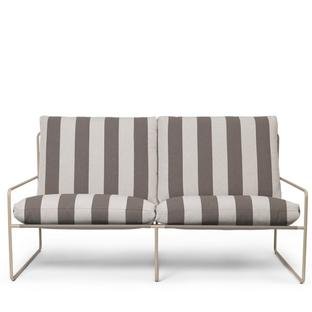 Desert Sofa 2-Seater, Cashmere / stripe