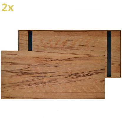 Wooden Overlay for USM Haller Shelves, Size L, 75 cm x 35 cm, Heartwood beech