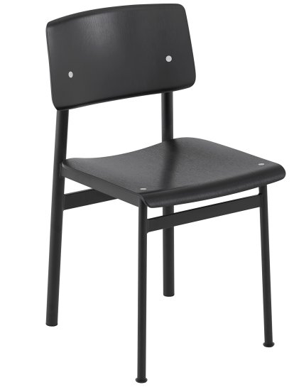 Details Muuto Loft Chair Loft Chair, Black/Black
