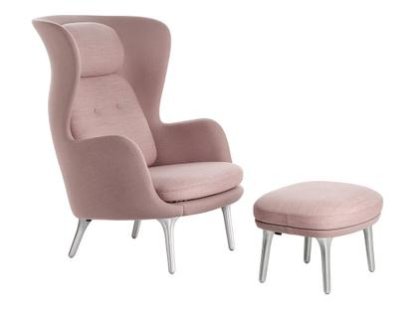Ro, Light pink, With footstool