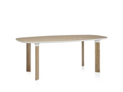 Analog, Oak veneer, legs oak, 185 x 105 cm