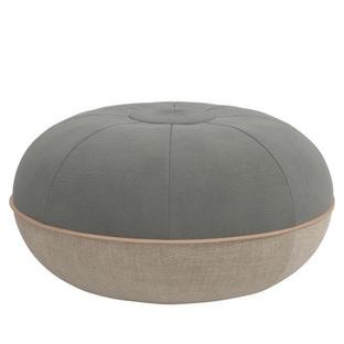 Objects Pouf, Grey, Ø 60cm