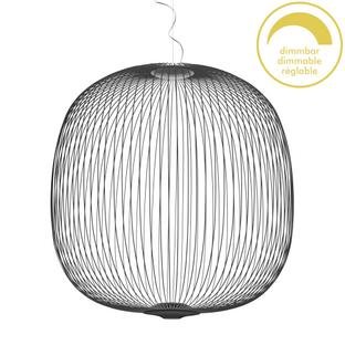 Spokes, Ø70 cm, Graphite grey, Dimmable