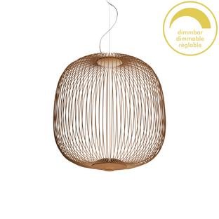 Spokes, Ø52 cm, Copper, Dimmable