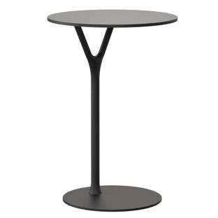 Wishbone Side Table, 65 cm, Black matt