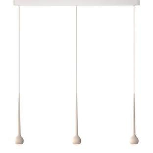 Falling Sun Pendant Lamp, Sand white, 3 shades