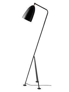 Gräshoppa Floor Lamp, Black
