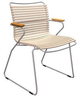 Click Chair, With armrests, Beige