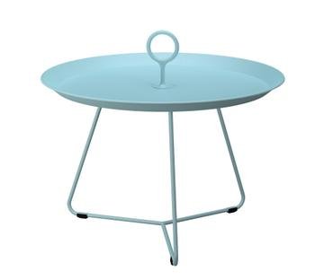 Eyelet Side Table, H 43,5 x Ø 60 cm, Ice blue
