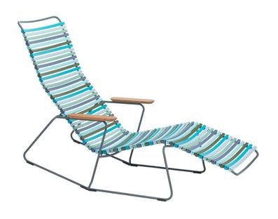 Click Deck Chair tiltable, Multicolor 2