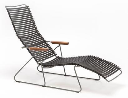 Click Deck Chair, Black