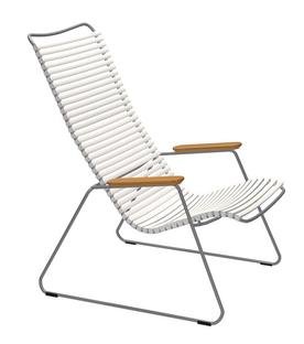 Click Lounge Chair, Muted White