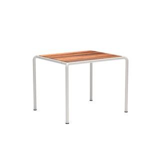 Avanti Table, 98 x 83 cm, Muted White, Thermo Ash