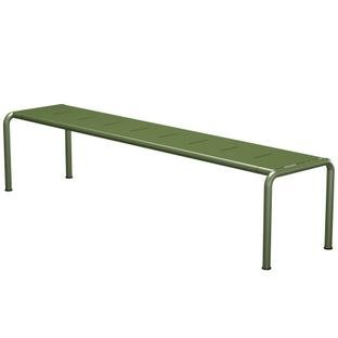 Avanti Bench, 48 x 199,5 cm, Olive green, Aluminium