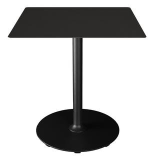 Pico Table, Black, Square (70 x 70 cm), Round