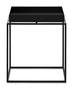 Tray Tables, H 30/34 x W 30 x D 30 cm, Black