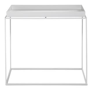 Tray Tables, H 50/54 x W 40 x D 60 cm, White