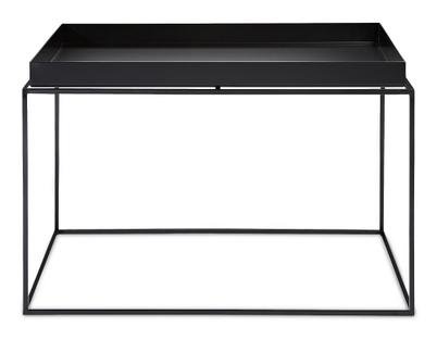 Tray Tables, H 35/39 x W 60 x D 60 cm, Black