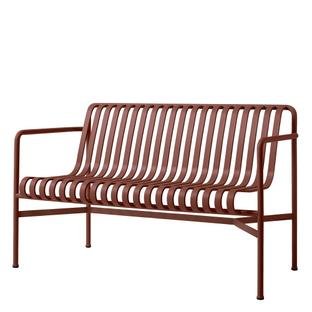 Palissade Dining Bench, Iron red