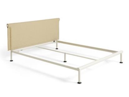 Tamoto Bed, 160 x 200 cm, Bone / Metaphor Bodhran