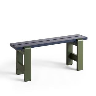 Weekday Bench Duo, Olive / Steel blue