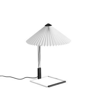 Matin Table Lamp, Ø 300 mm, White, Mirror polished