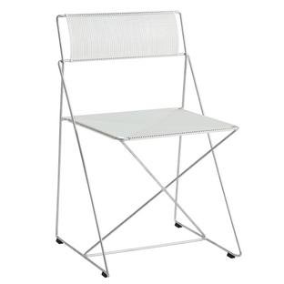 X-Line Chair Outdoor, Chalk white, Galvanised