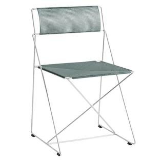 X-Line Chair Outdoor, Moss, Galvanised