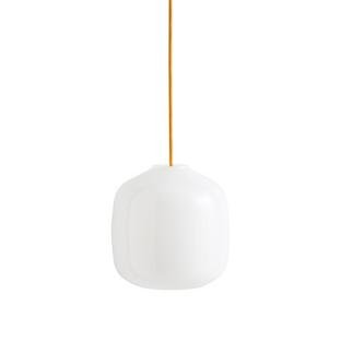 Buoy Glass Pendant Lamp, Ø 20 cm, Amber yellow