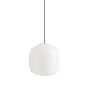 Buoy Glass Pendant Lamp, Ø 20 cm, Garden green