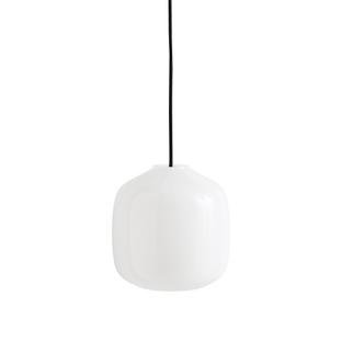 Buoy Glass Pendant Lamp, Ø 20 cm, Soft black