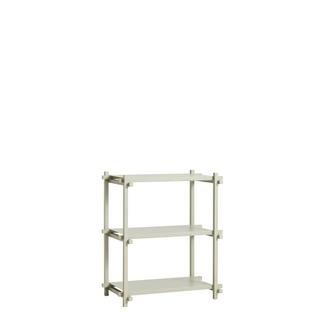 Woody Shelf, H 85,5 cm x W 75,5 cm, Smokey grey / smokey grey