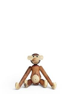 Monkey, Mini (H 9,5 cm), Teak/Limba