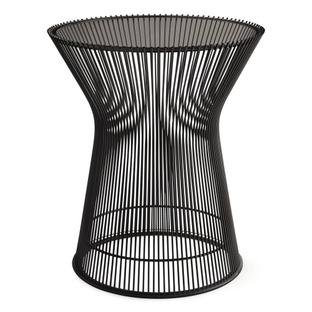 Platner side table, Bronze, metallic, Bronzed glass