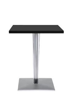 TopTop Dining Table Small, Rectangular H 72 x W 60 x L 60 cm, laminate, Black