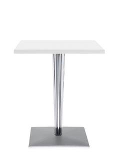 TopTop Dining Table Small, Rectangular H 72 x W 60 x L 60 cm, laminate, White