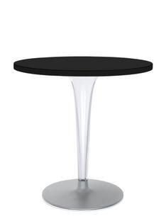TopTop Dining Table Small, Round Ø 70 x H 72 cm, laminate, Black