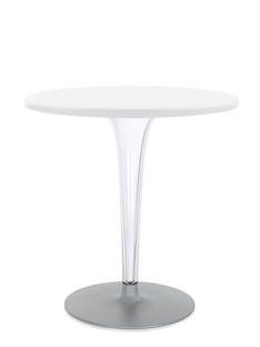 TopTop Dining Table Small, Round Ø 70 x H 72 cm, Scratch-resistant Werzalit, White