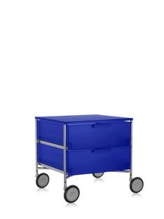 Mobil, 2 Drawers - No Compartments, Opal, Cobalt blue