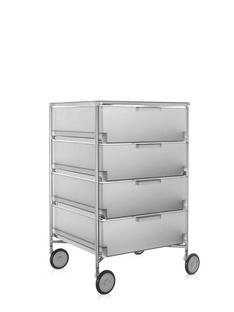 Mobil, 4 Drawers - No Compartments, Opal, Ice