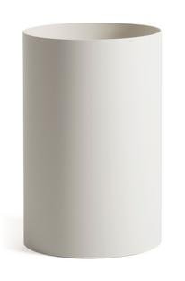 Waste basket, Matt, White