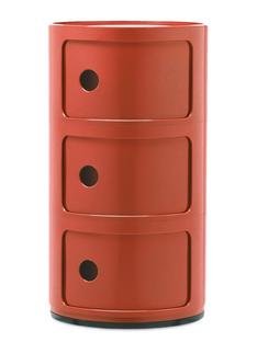 Componibili Round - 3 Compartments, Orange