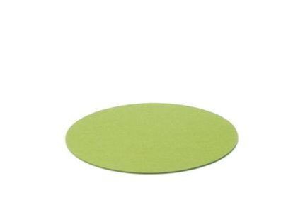 Felt Coasters for Componibili, 1, Round, ø 30 cm, May green