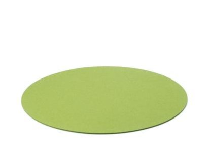 Felt Coasters for Componibili, 1, Rund, ø 40 cm, May green