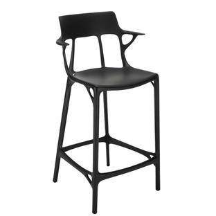 A.I. Stool Recycled, 65 cm, Black