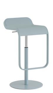 LEM Bar Stool, 55-67 cm, Light blue lacquered