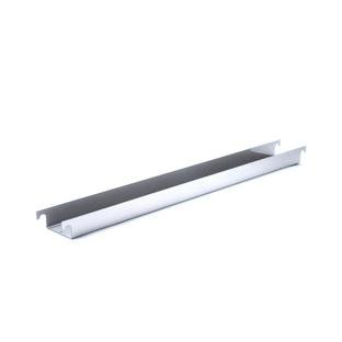 Cable Trough for Eiermann Table Frames, For table frame 110 cm (Eiermann 1), Chrome finish